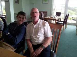 Garry Clark and Peter Phinn came up empty-handed!