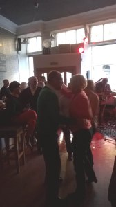 Neil and chums gelebrating at the exclusive 'Bond' 