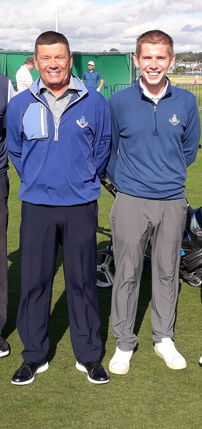 Pairs winners Dave and Lee